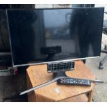 Samsung 32" smart tv with remote in working order