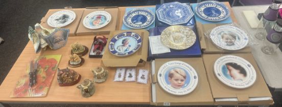 Large selection of miscellaneous includes plates bottles etc