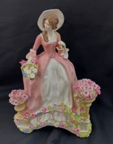 Royal Staffordshire ' Spring Enchantment' limited edition figurine number 144 out of 1250 with COA