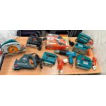 Job lot of black and decker tools, all in working order