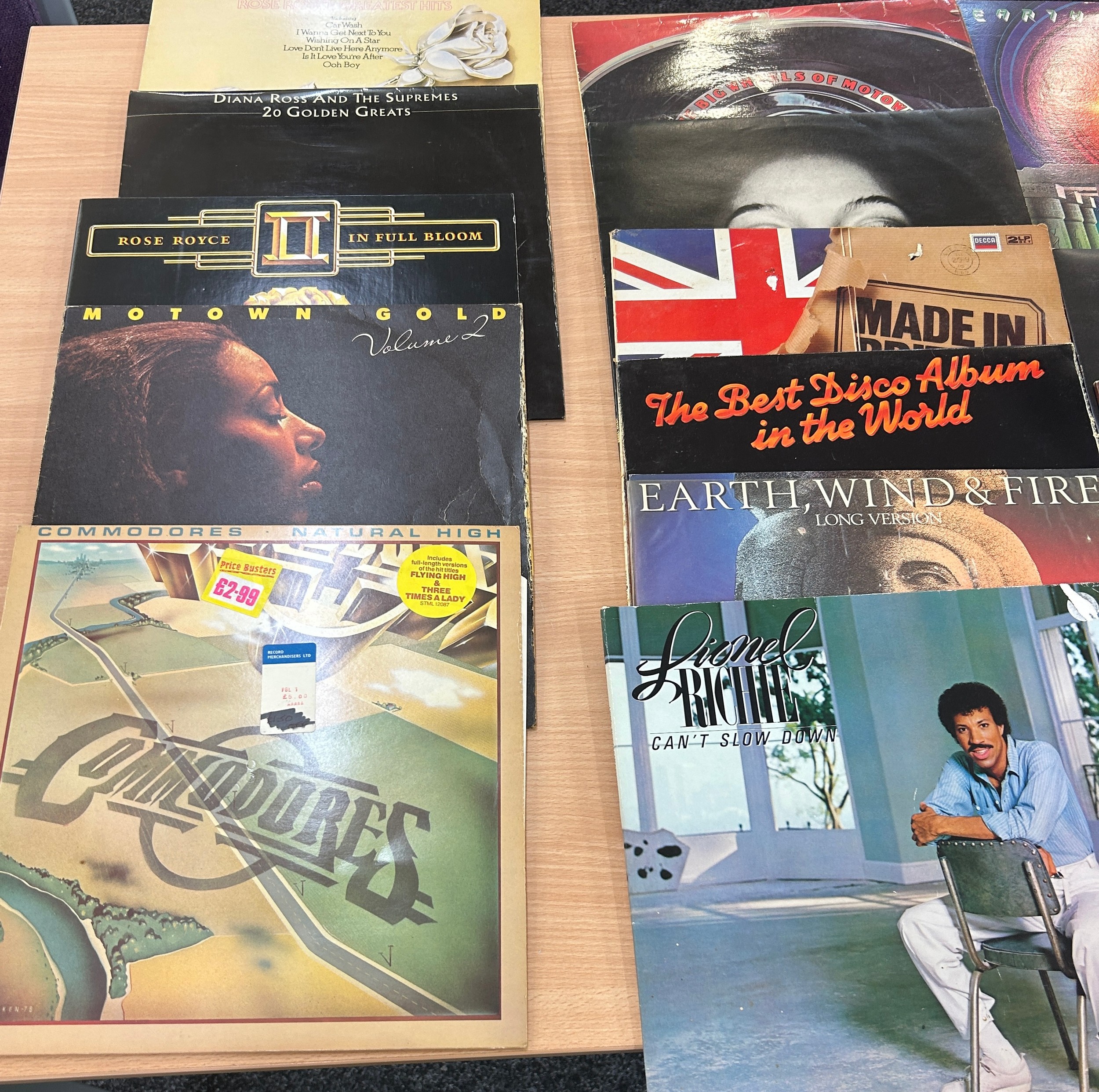 Selection of LP's to include Michael Jacskon, Diana Ross, Commodores, MoTown etc - Image 4 of 4