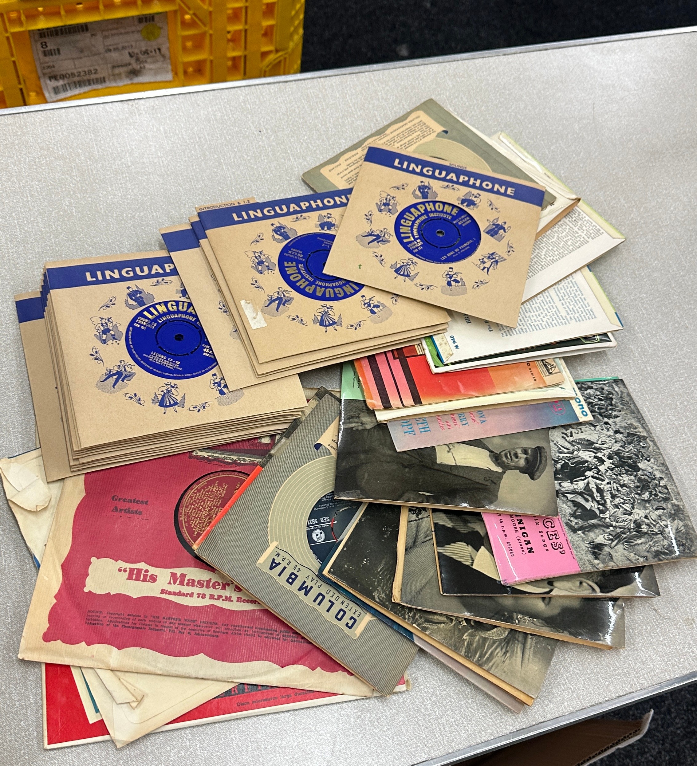 Selection of 45s includes Classical, Mozart etc - Image 2 of 2