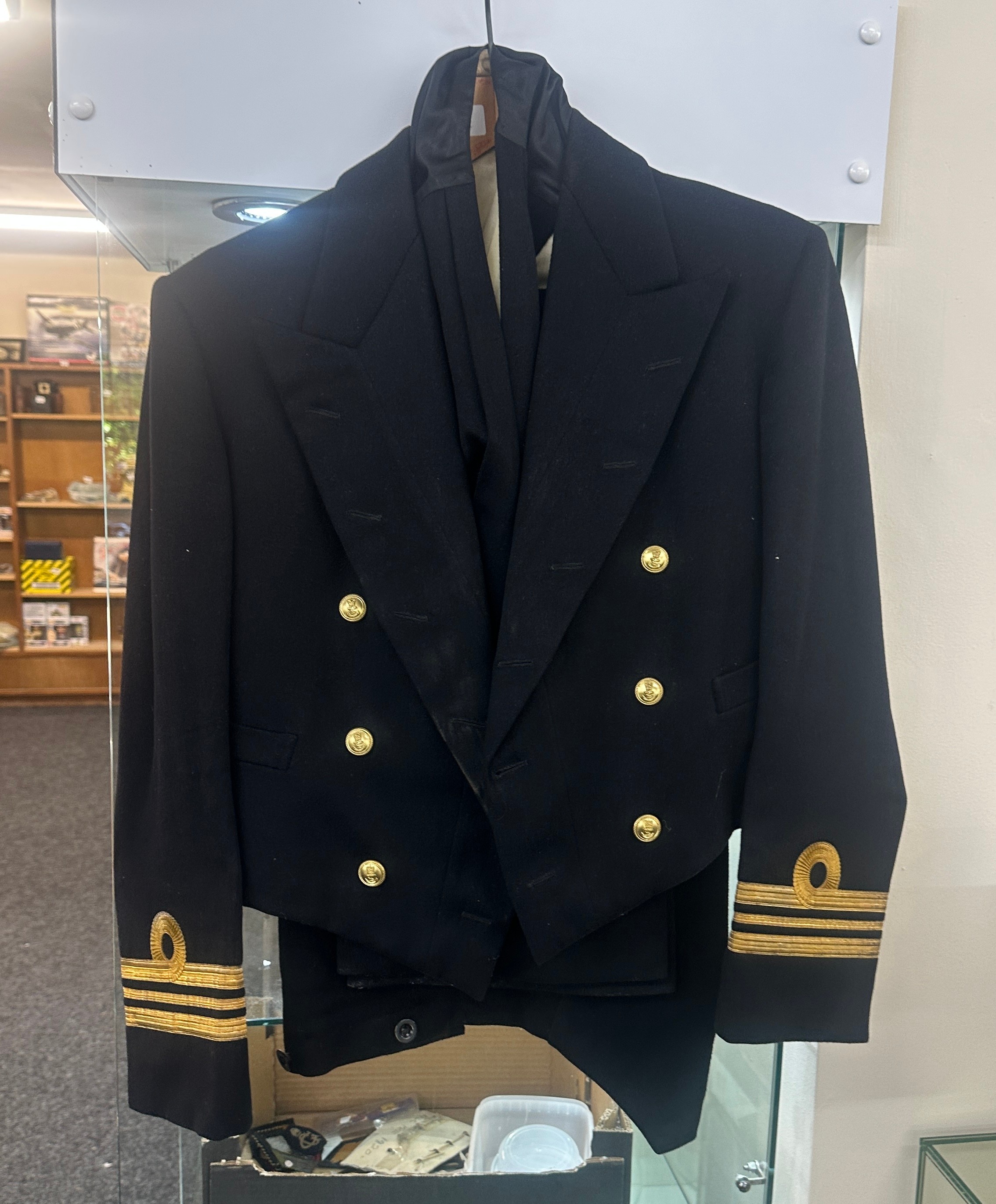 Vintage ladies Navy uniform includes jacket and trousers - Image 2 of 3