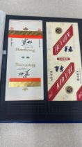 Chinese cigarette packets vintage collection over 100 plus all different in album easy to remove
