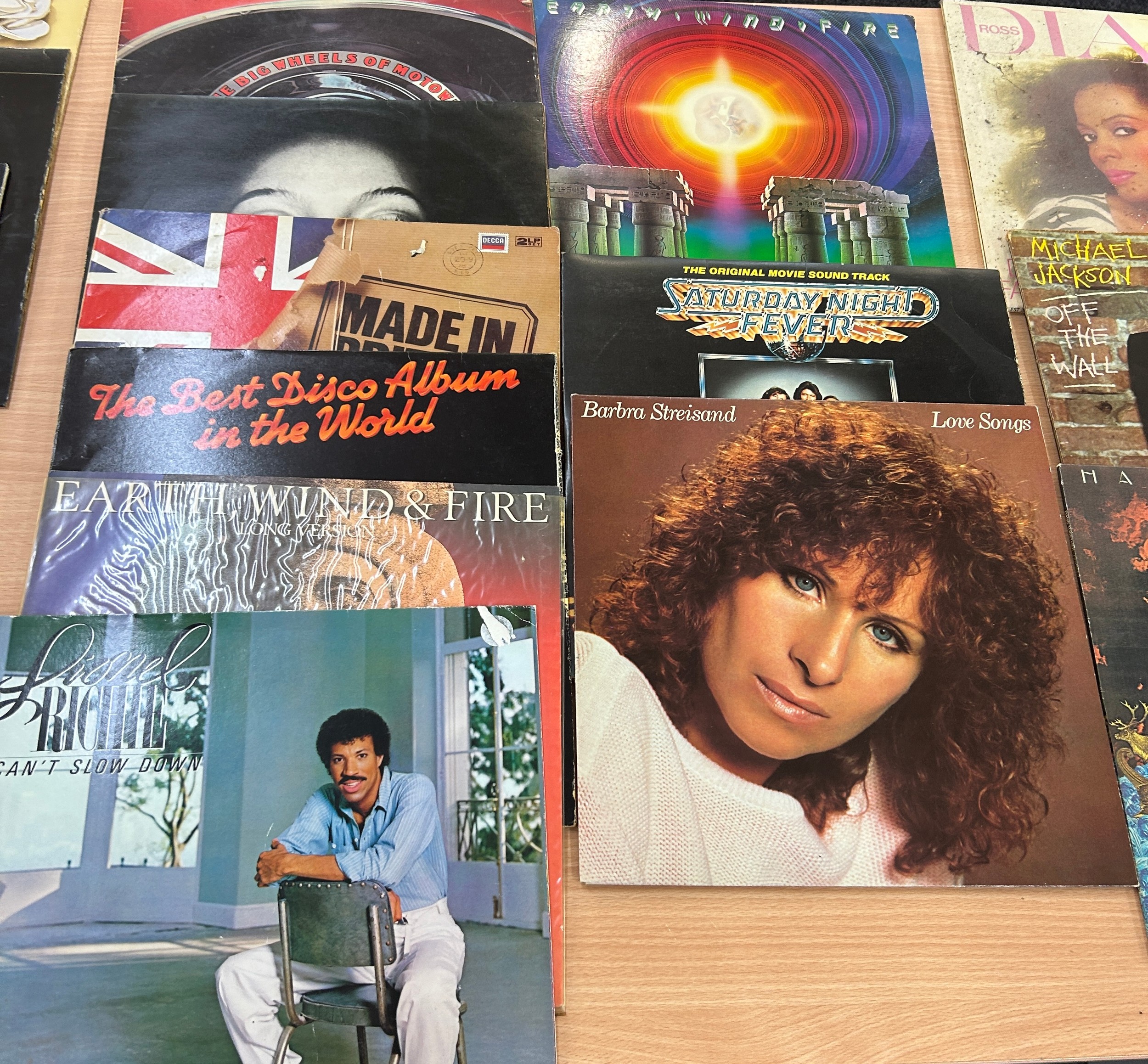 Selection of LP's to include Michael Jacskon, Diana Ross, Commodores, MoTown etc - Image 3 of 4