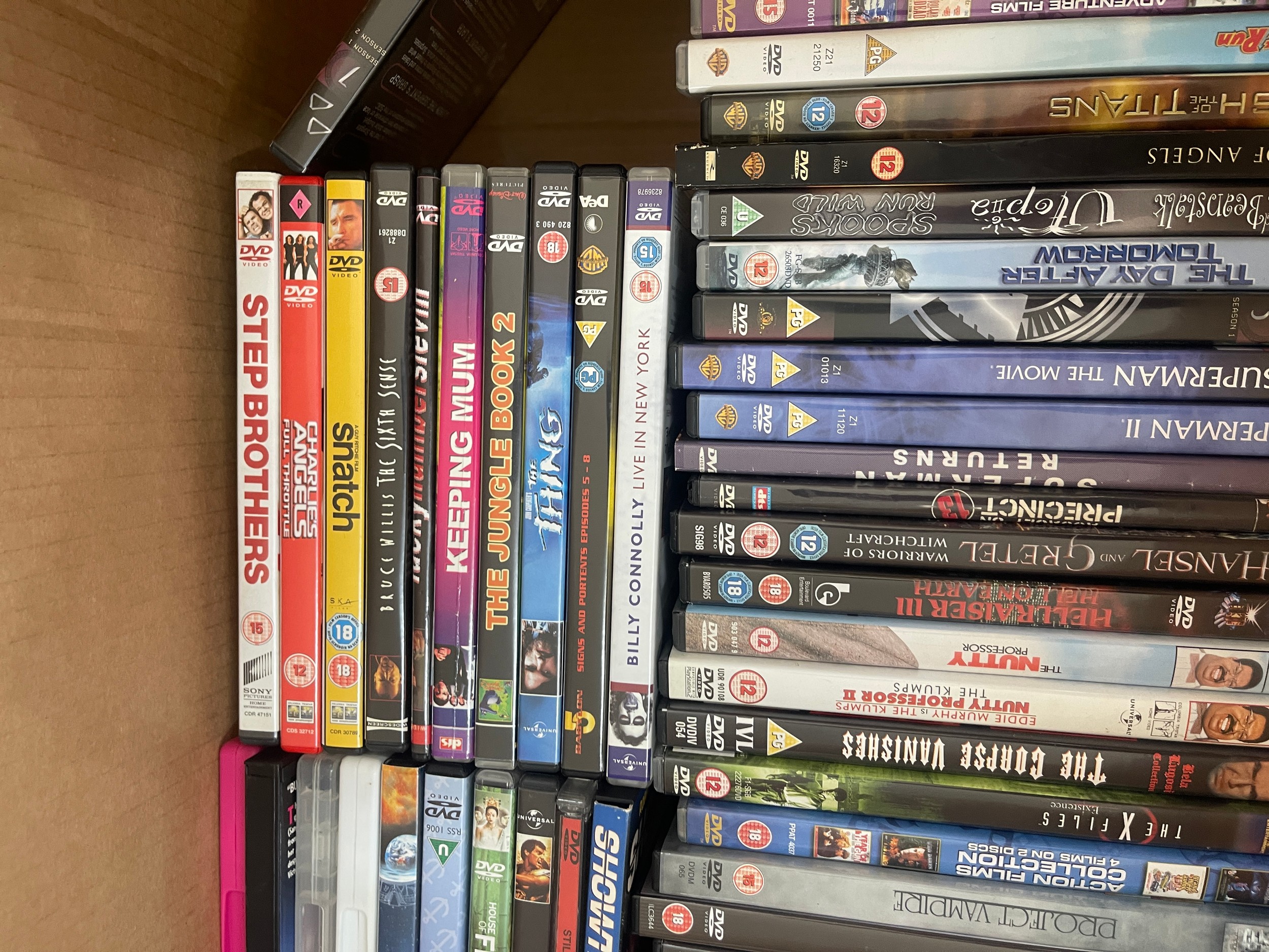 Large selection of DVD's various genres to include Blues Brothers, Spider Whip, Peter Kay etc - Image 5 of 8