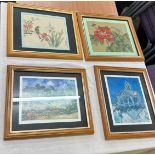 4 Framed print largest measures approximately 14 inches wide 12 inches tall