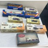 Selection of Corgi cars includes Bells, Richard and sons etc
