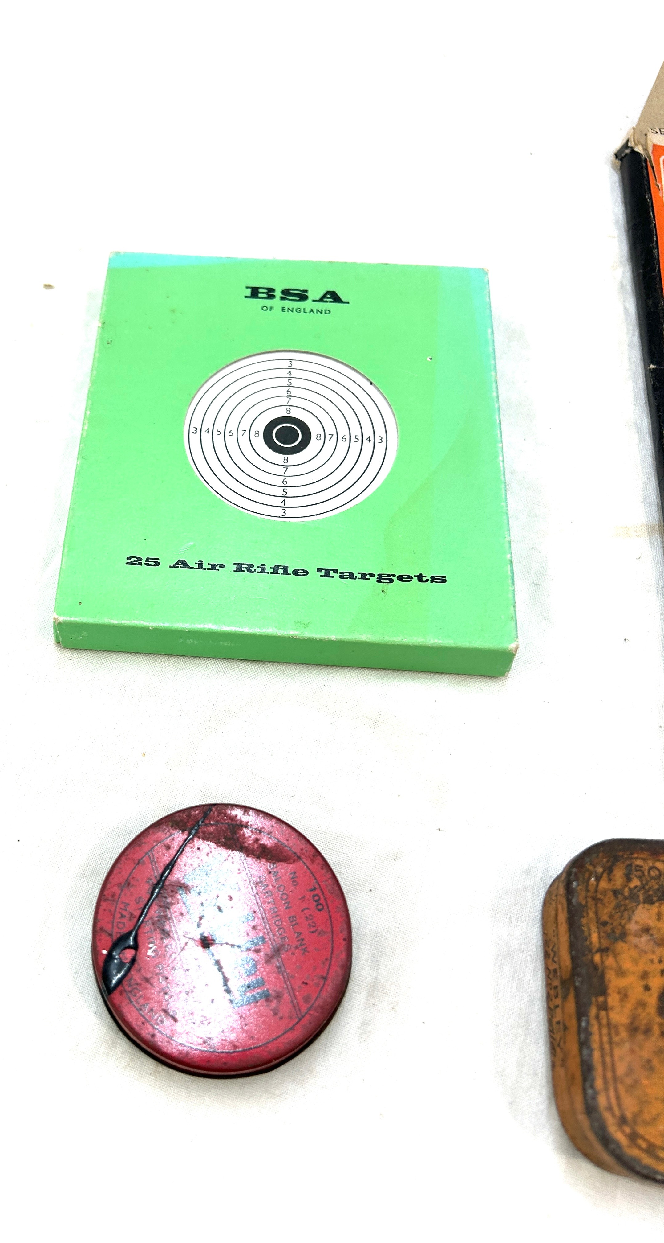 Selection of pellet tins and targets - Image 2 of 3