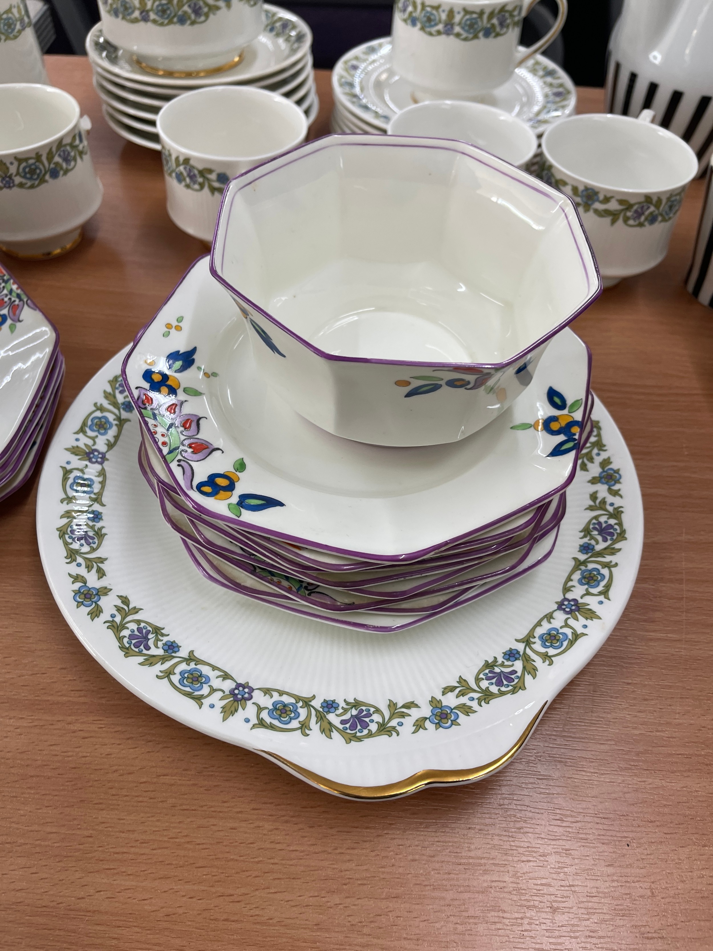 Selection of part tea sets to include Paragon, Fenton, Woods and Sons etc - Image 4 of 11