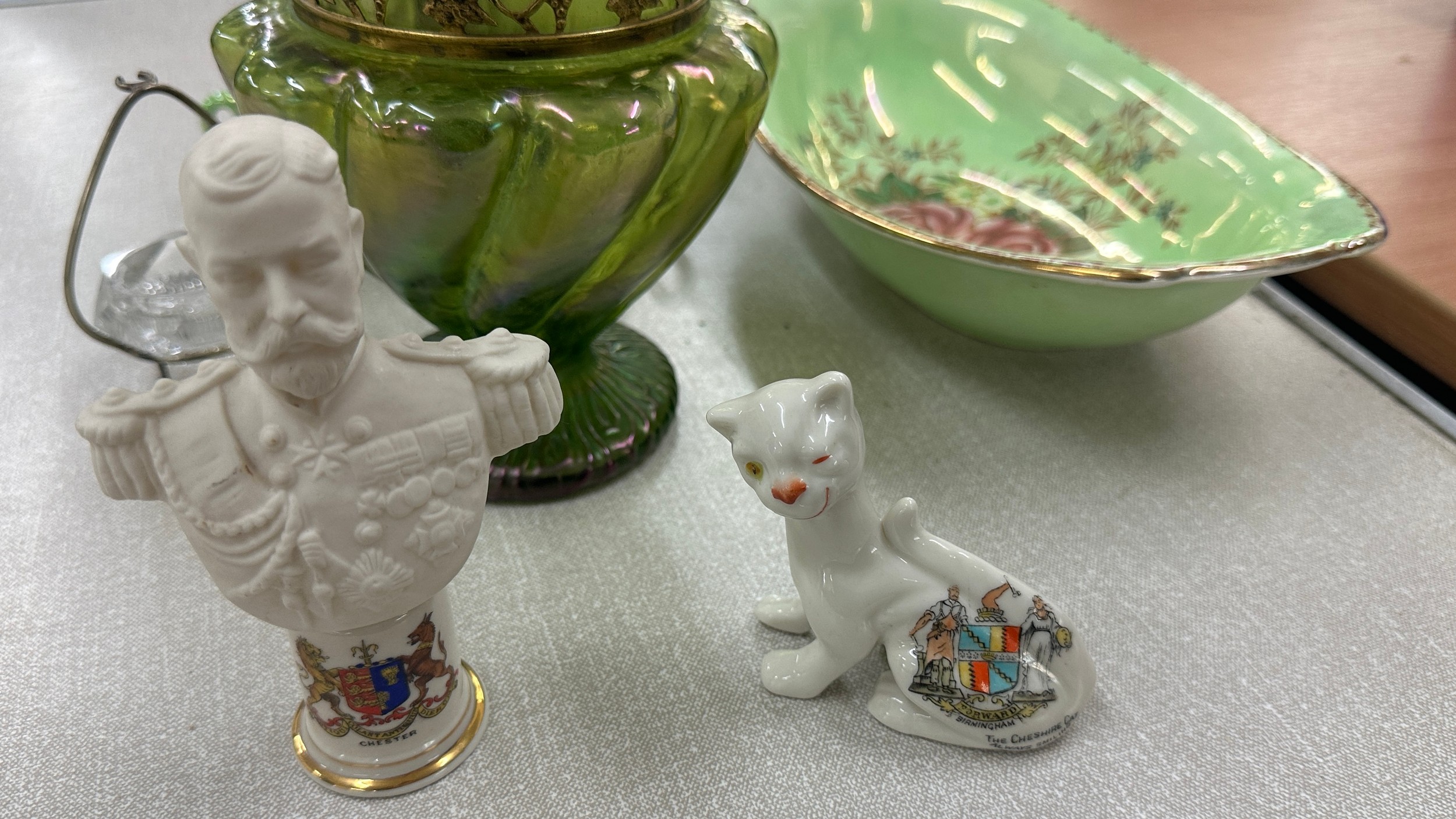 Large selection of assorted pottery includes crested china, glassware etc - Image 2 of 4
