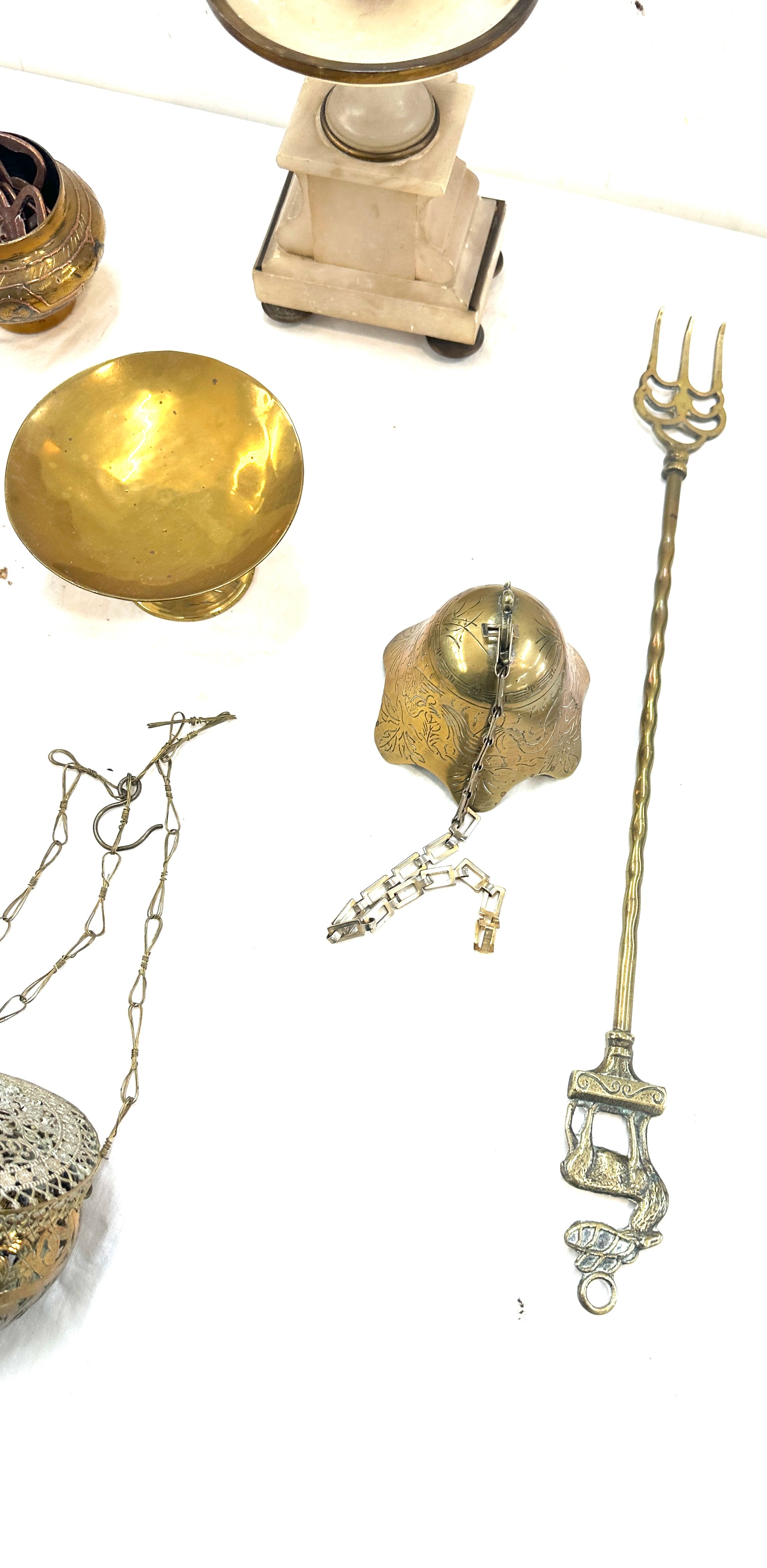 Selection of assorted brass ware - Image 6 of 6