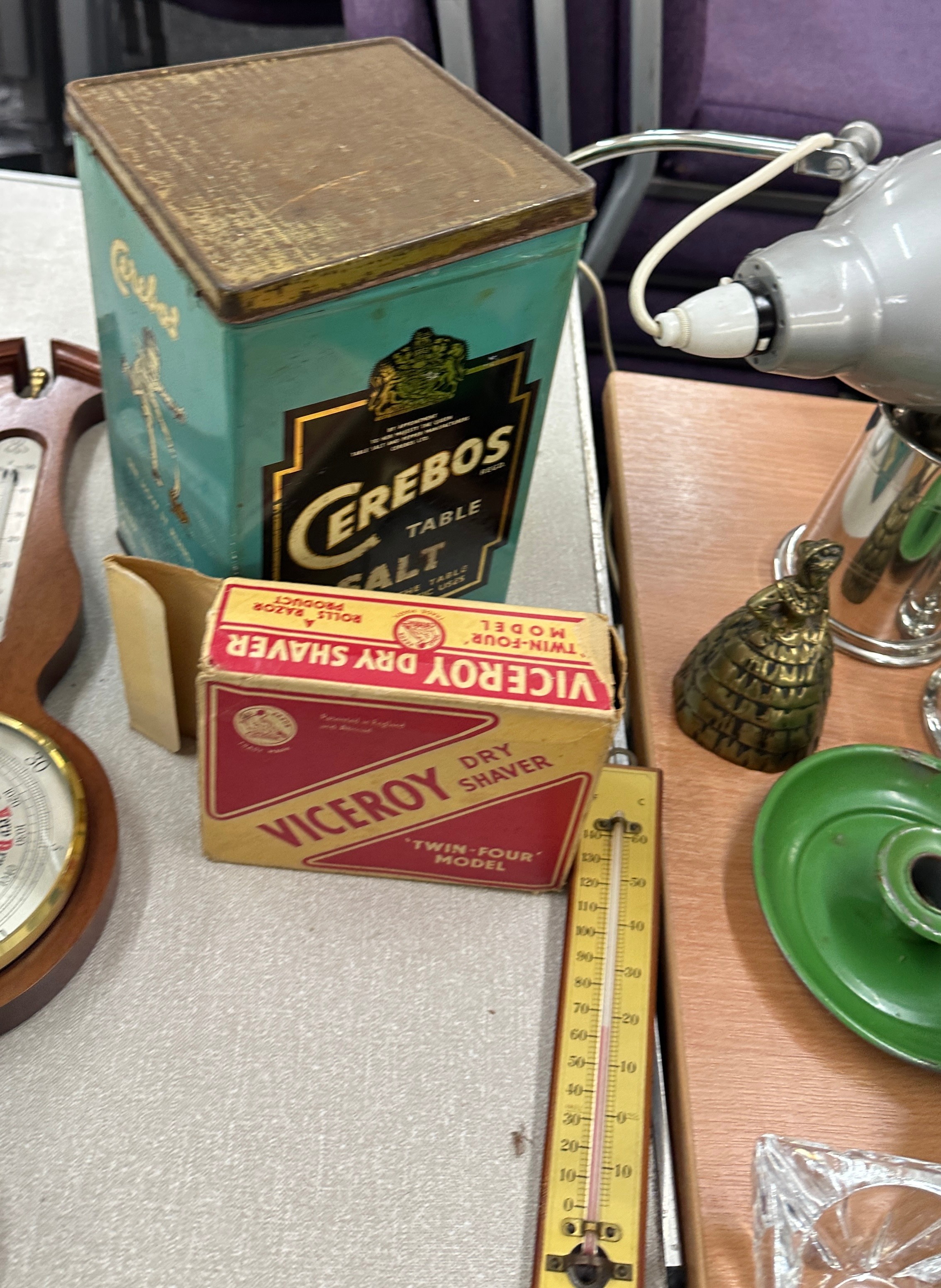 Selelction of miscellaneous includes pottery, clocks lamps etc - Image 4 of 5