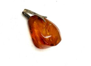 Vintage Amber Pendant