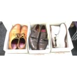 Three pairs of Boxed Mens size 12 dresons shoes