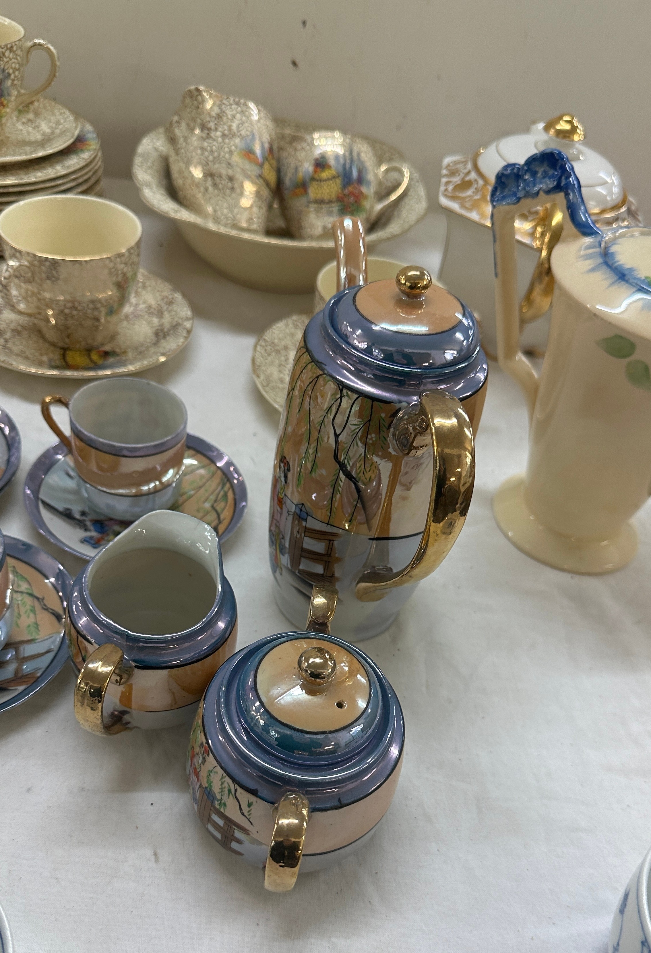 Selection of part tea sets includes oriental, sadler etc - Image 7 of 7