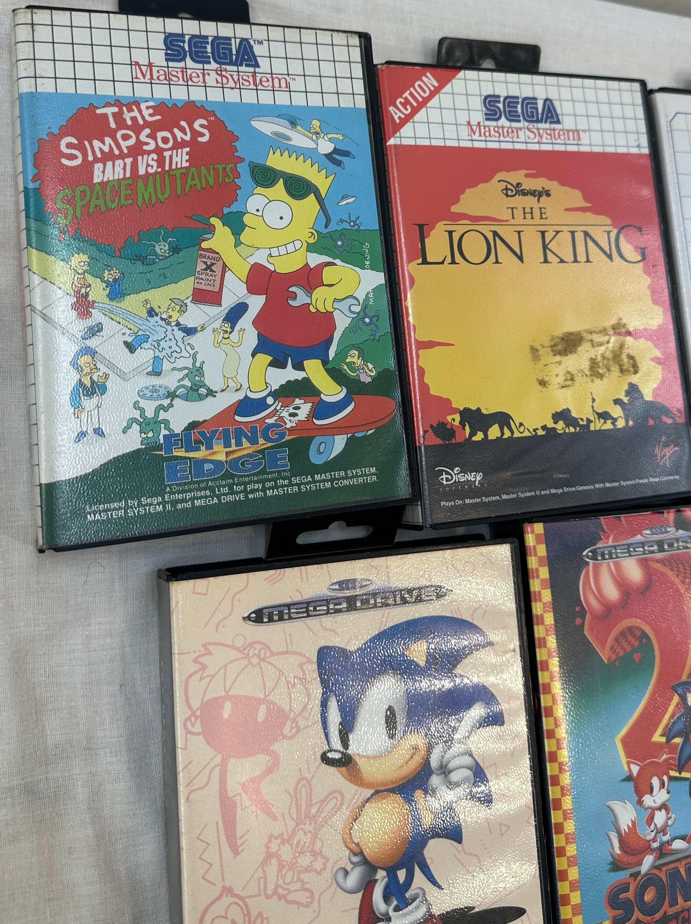 Selection vintage Sega Mega Drive, Sega Master system, Sega US Gold computer games, all untested - Bild 3 aus 4
