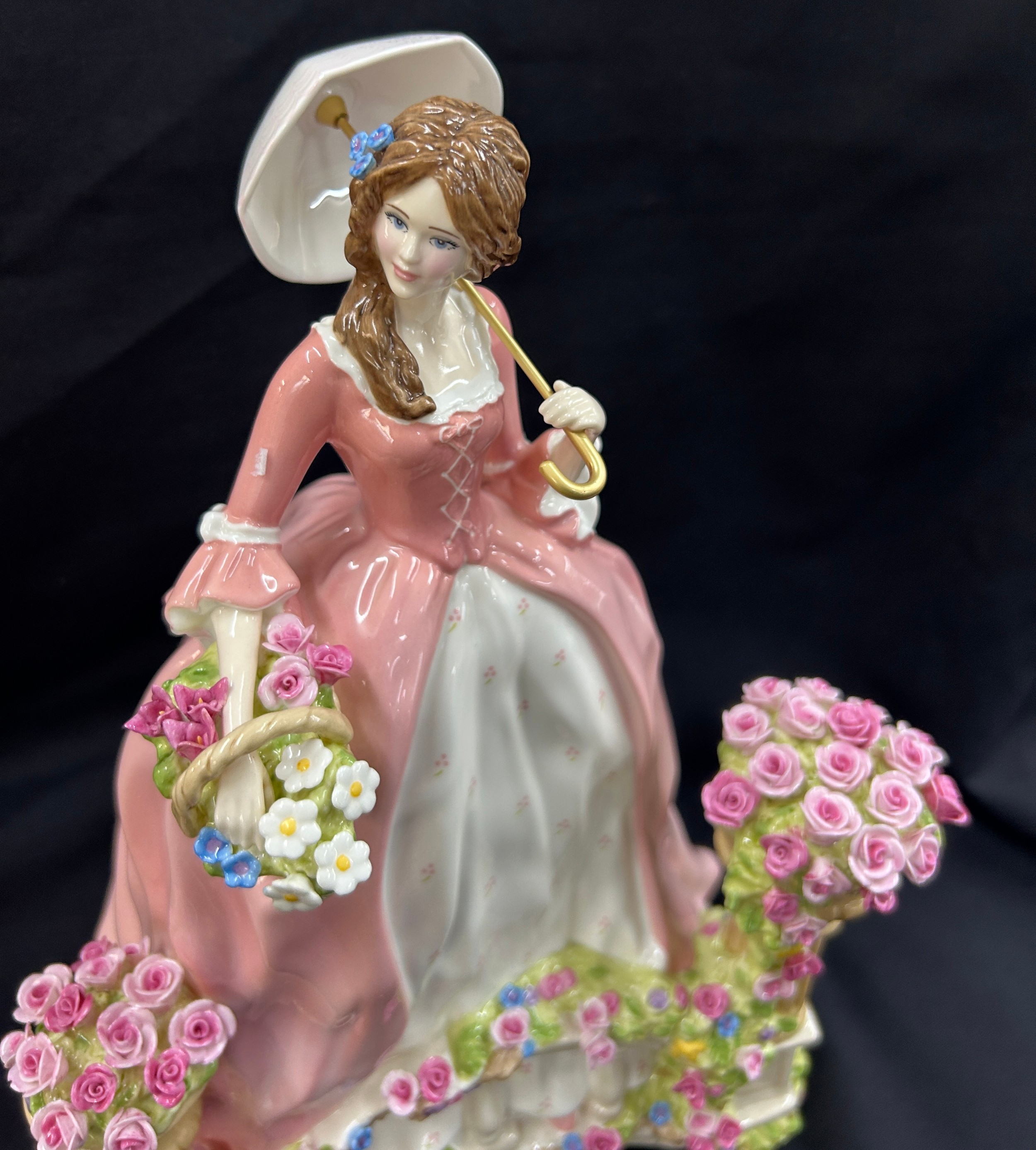 Royal Staffordshire ' Spring Enchantment' limited edition figurine number 144 out of 1250 with COA - Image 2 of 5