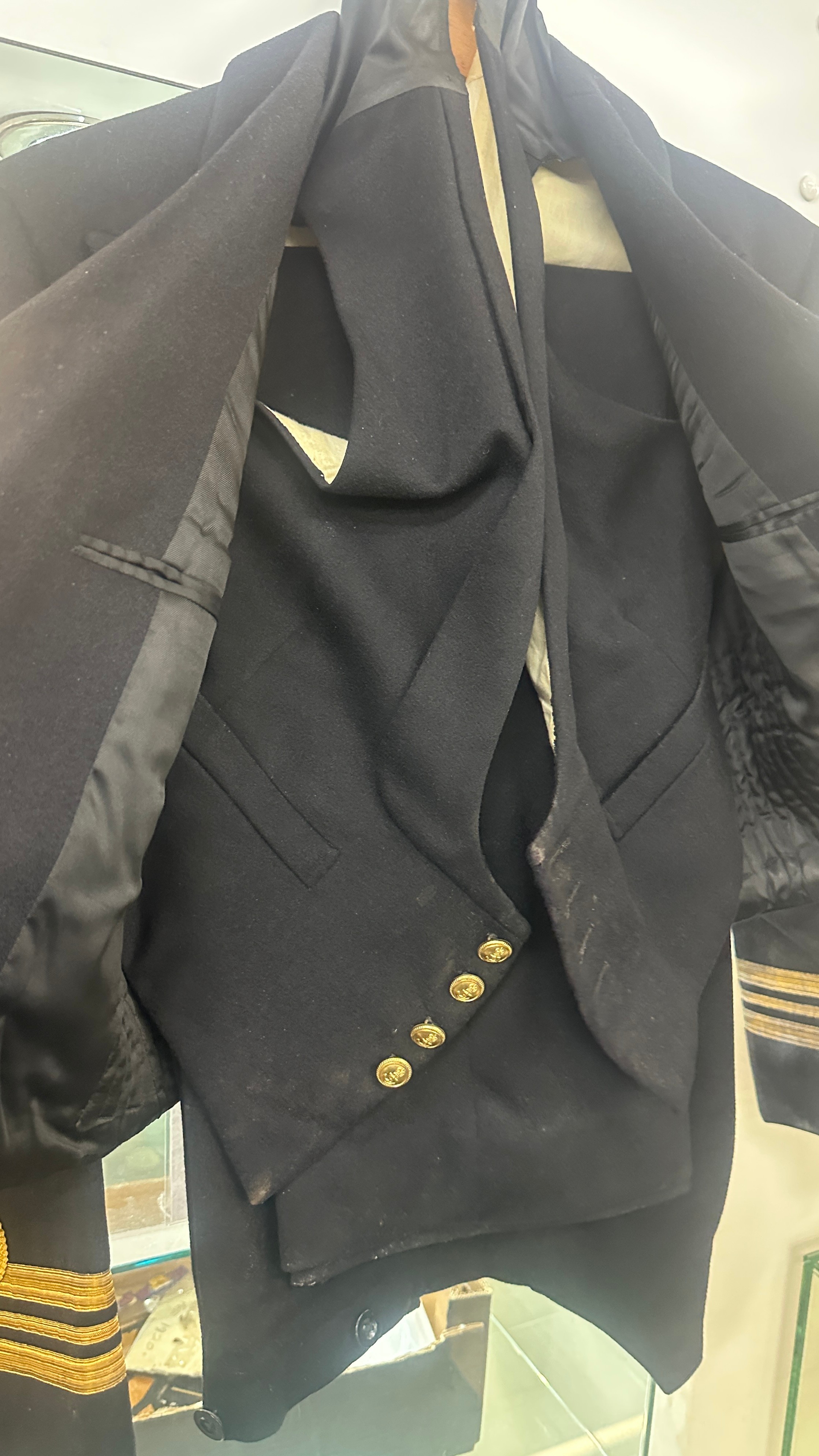 Vintage ladies Navy uniform includes jacket and trousers - Image 3 of 3