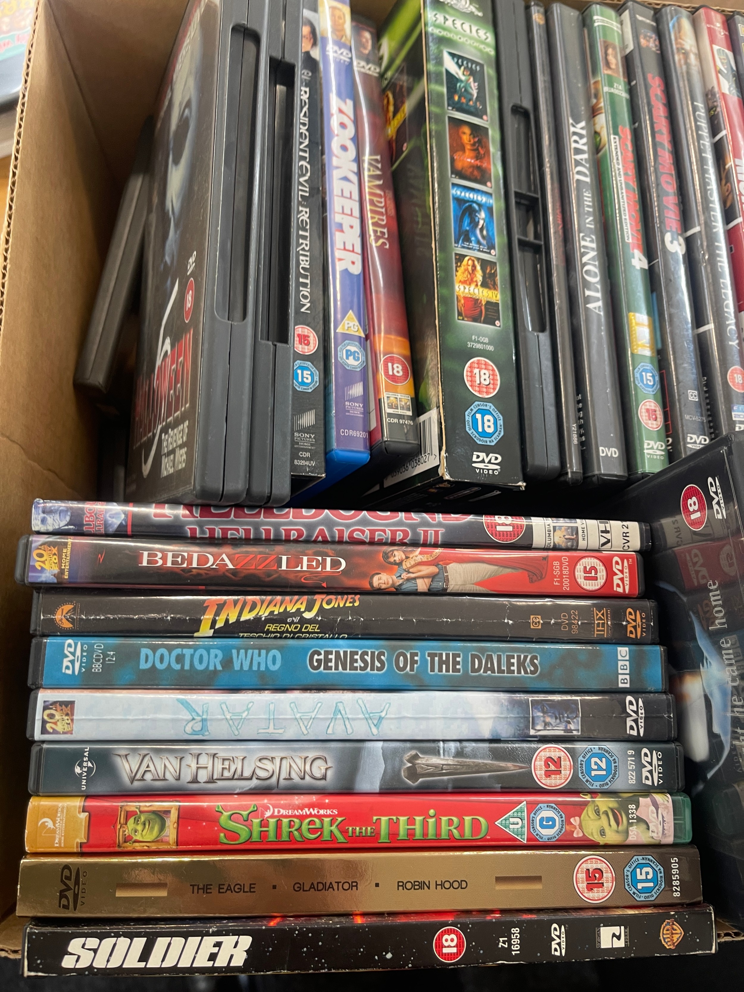 Large selection of DVD's, various genre to include Horrors, Doctor Who, Lord of the Rings - Image 8 of 8