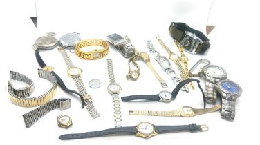 Large selection of assorted wrist watches