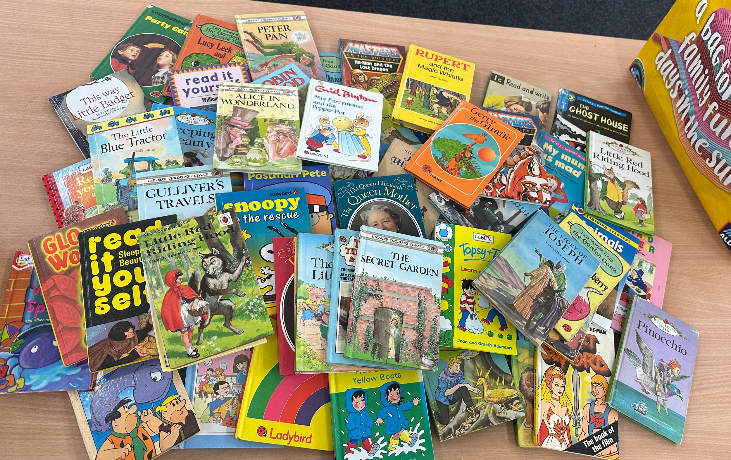 Large selection of vintage Ladybird books includes Rupert bear etc - Image 2 of 7