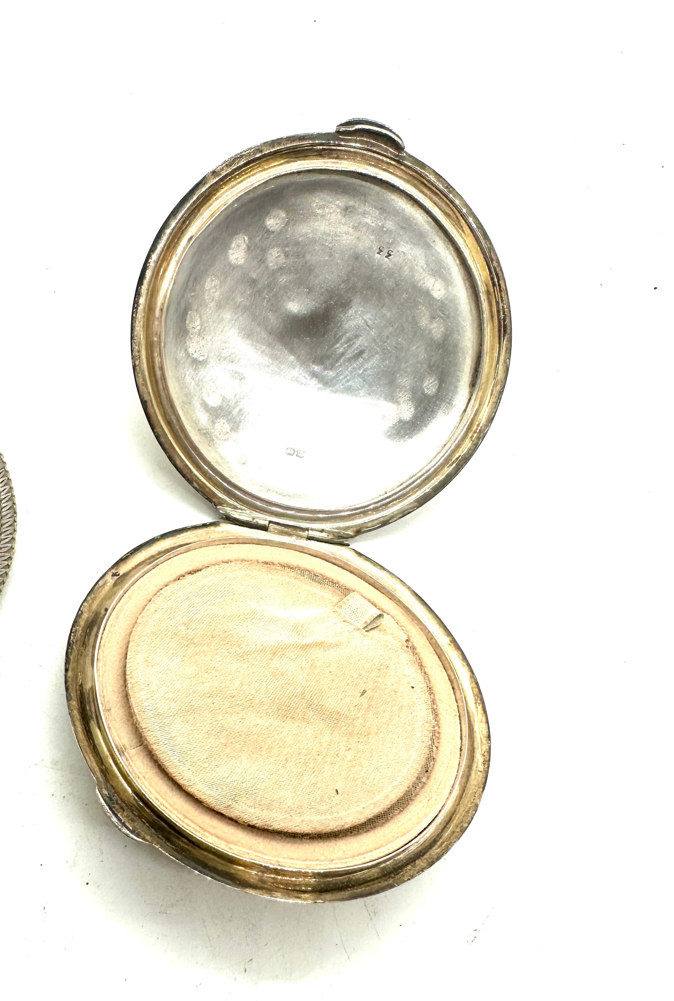 Silver compact case - Image 3 of 4