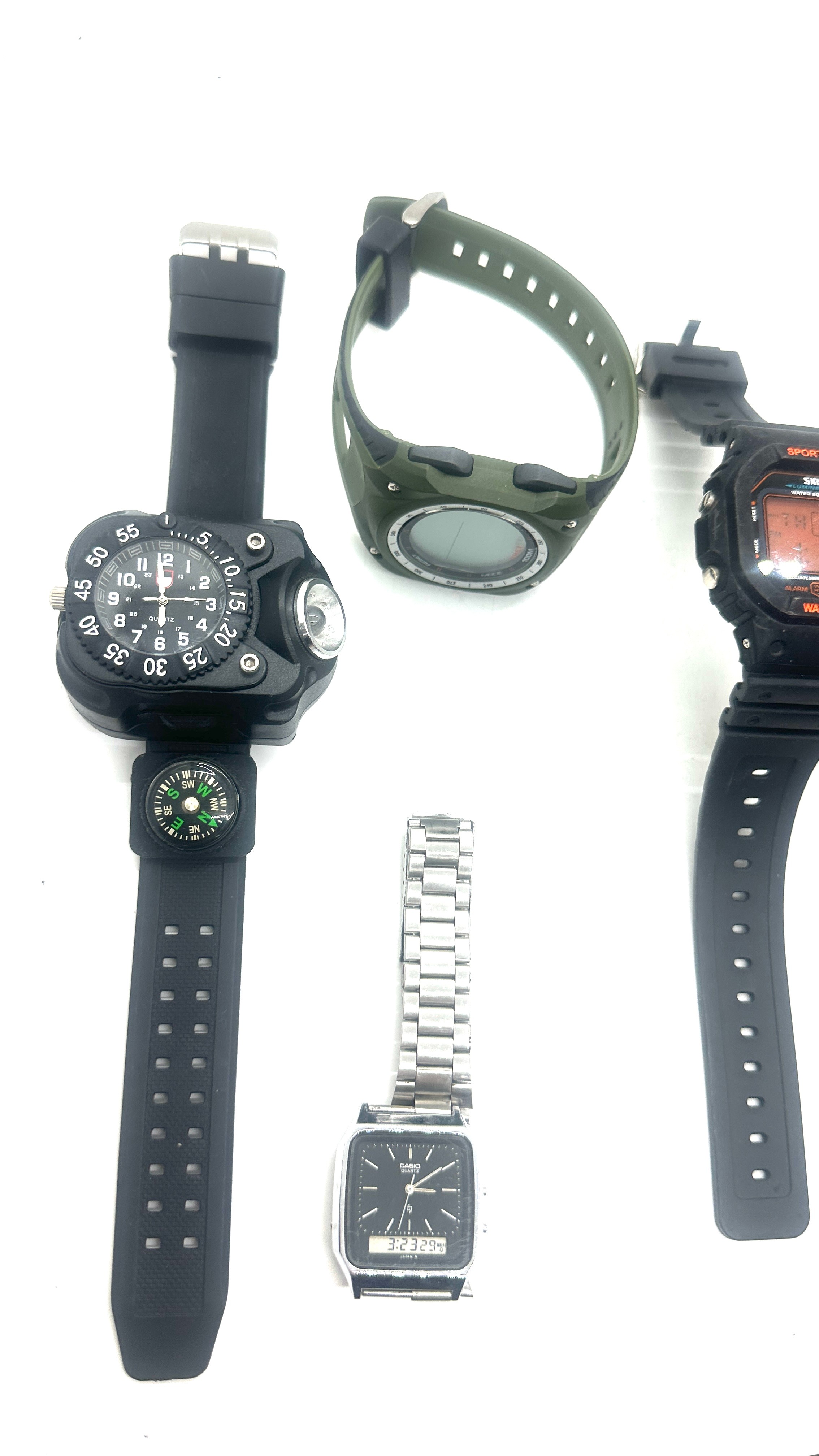 Selection of assorted watches includes Casio, Sport watch etc - Image 2 of 6