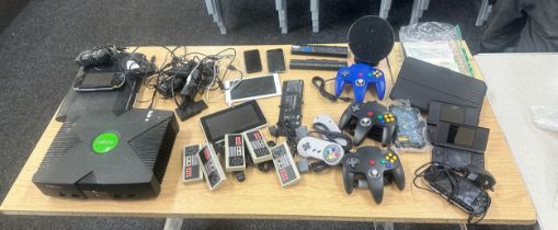 Selection of electrical items includes xbox, play station etc