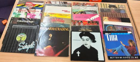 Selection of LP's to include Culture Club, Duran Duran, Phil Collins etc