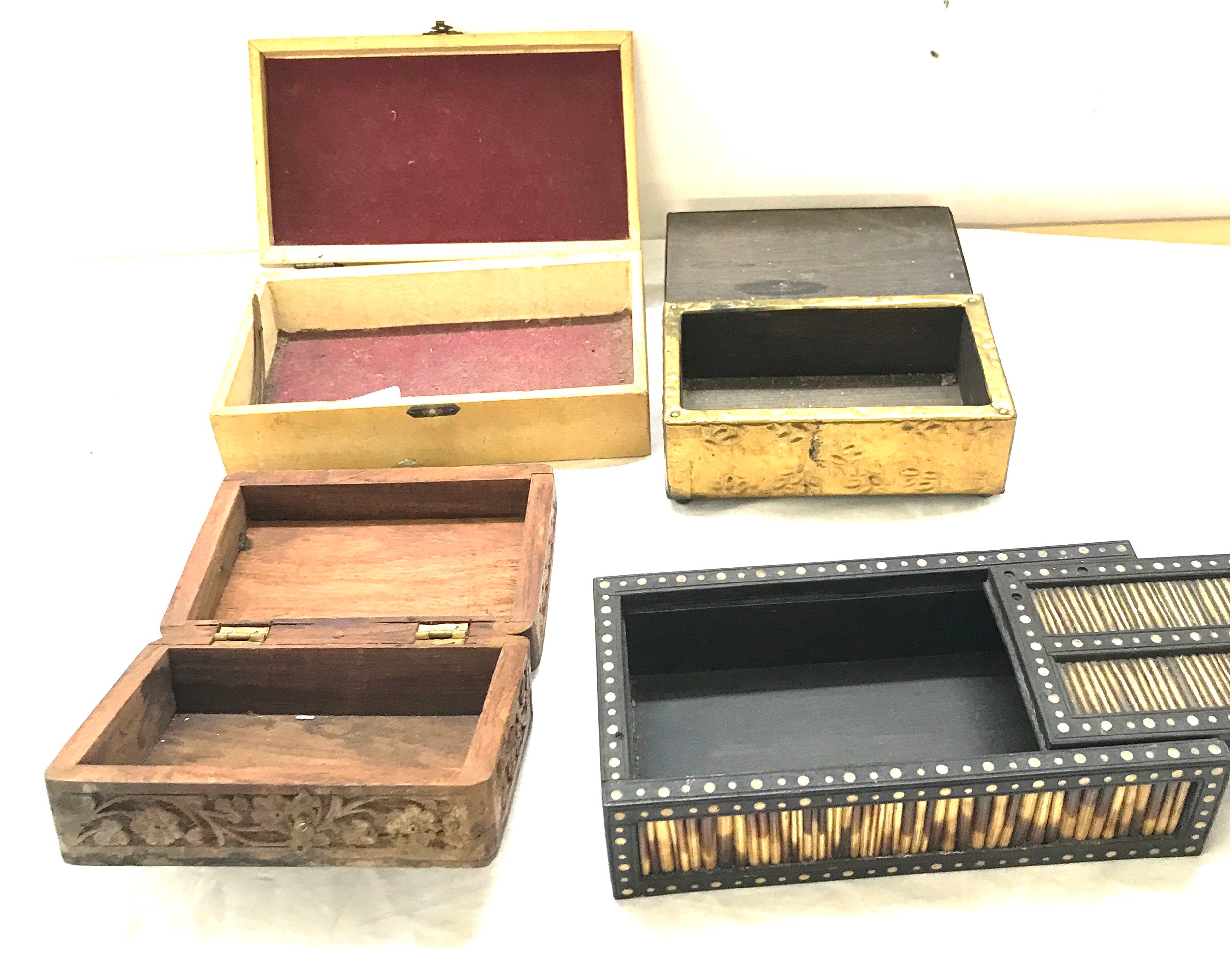Large selection of assorted vintage and later boxes - Image 3 of 4
