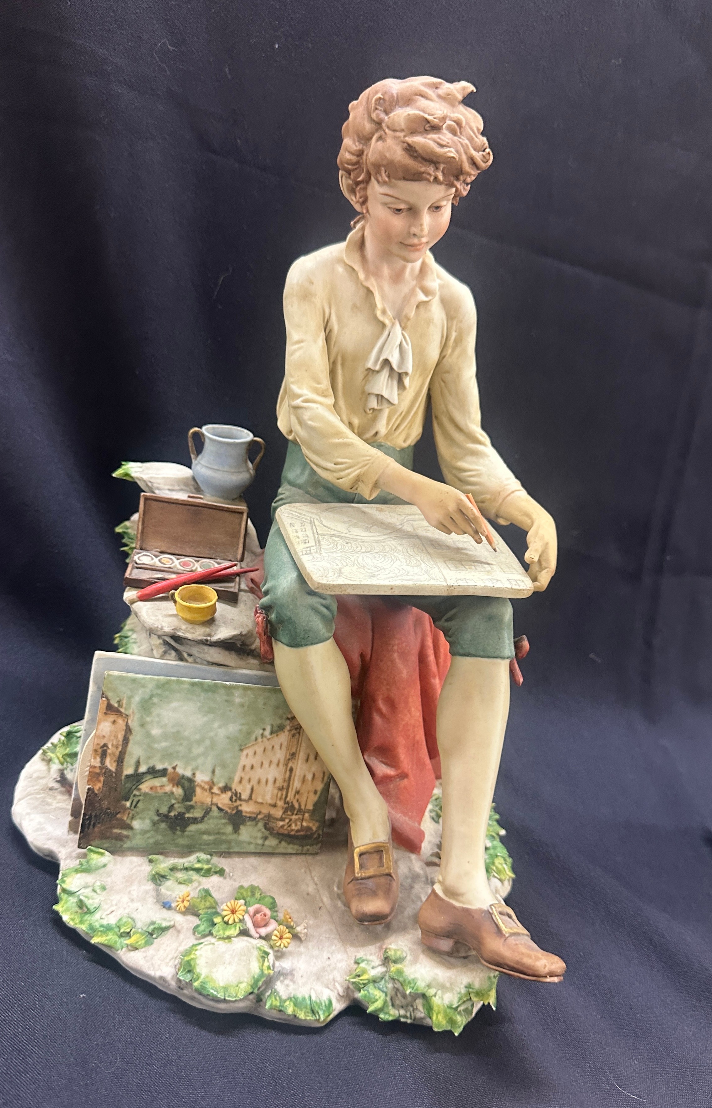 Selection of assorted figures includes capodimonte etc - Image 2 of 7