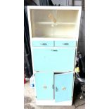1960s kitchen cabinet 67 inches tall 28 inches wide 15 inches depth