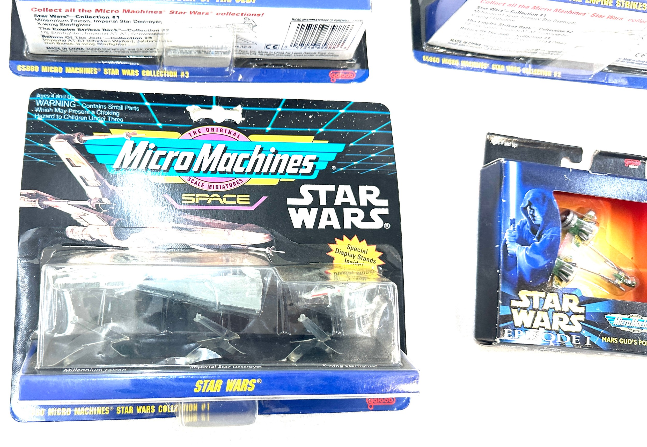 Micro machines Star Wars Empire strikes back, Star Wars, Return of the Jedi, Mars Guo's Podracer, - Image 4 of 5