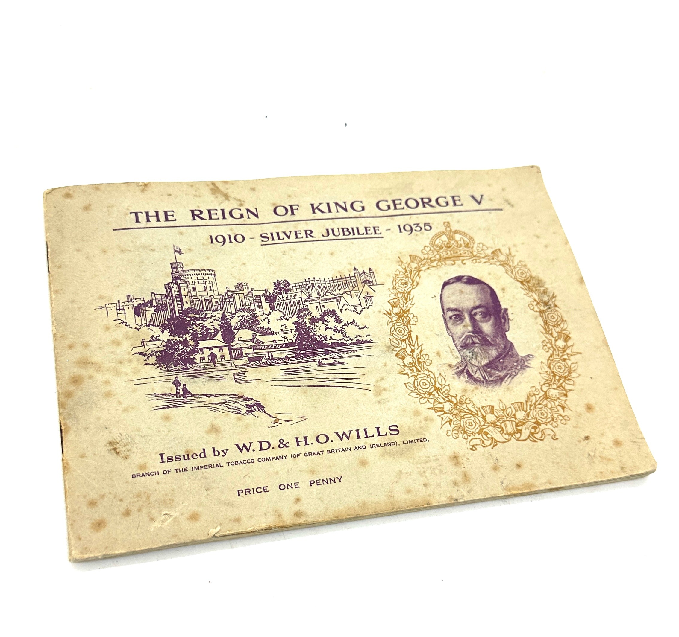 King George V Cigarette cards 1910v