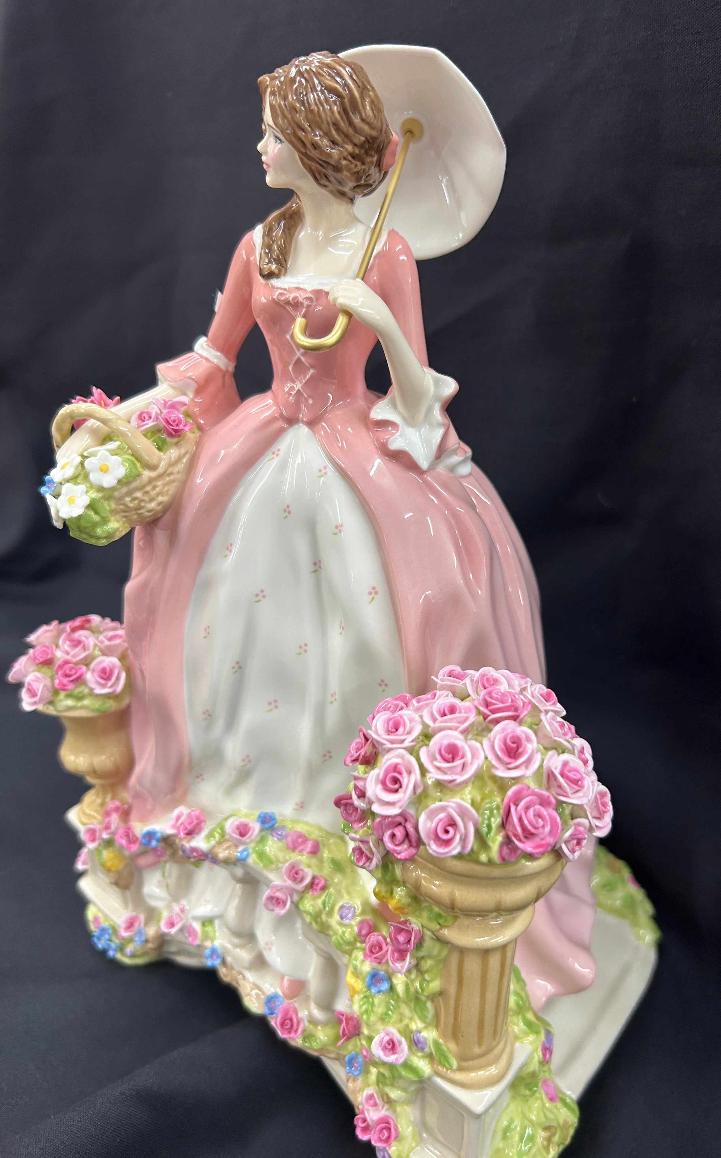 Royal Staffordshire ' Spring Enchantment' limited edition figurine number 144 out of 1250 with COA - Image 3 of 5