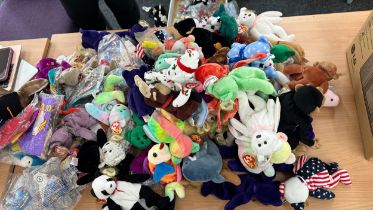 Selection of TY beanie babies
