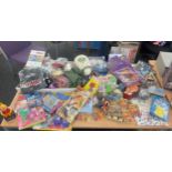Selection of toys, collectables, signed rugby ball, Star Wars teddy, Wallace and Gromit, McDonalds