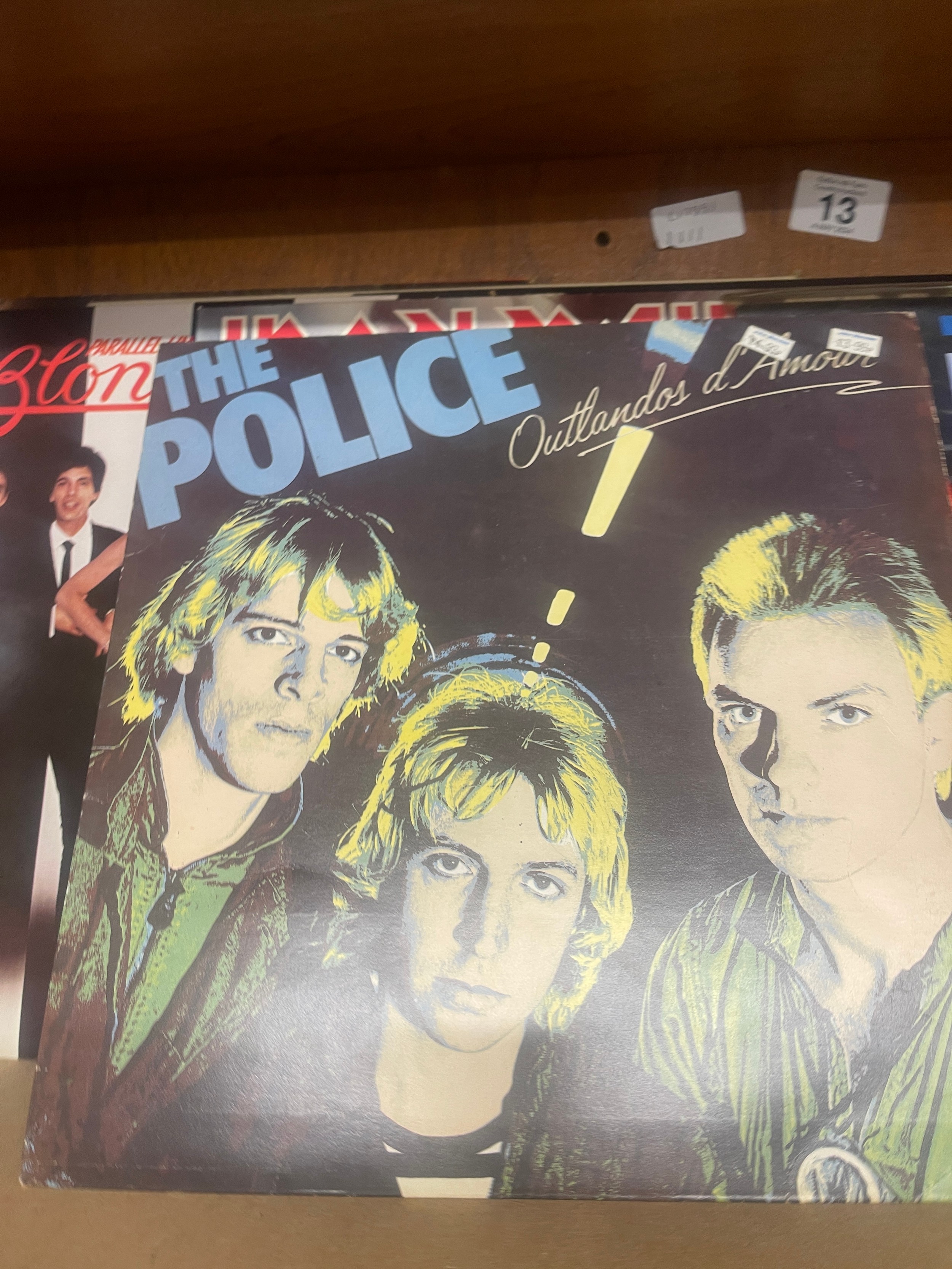 Selection of LP's to include Blondie, Police, Iron Midoen, Adam Ant, etc - Image 3 of 4