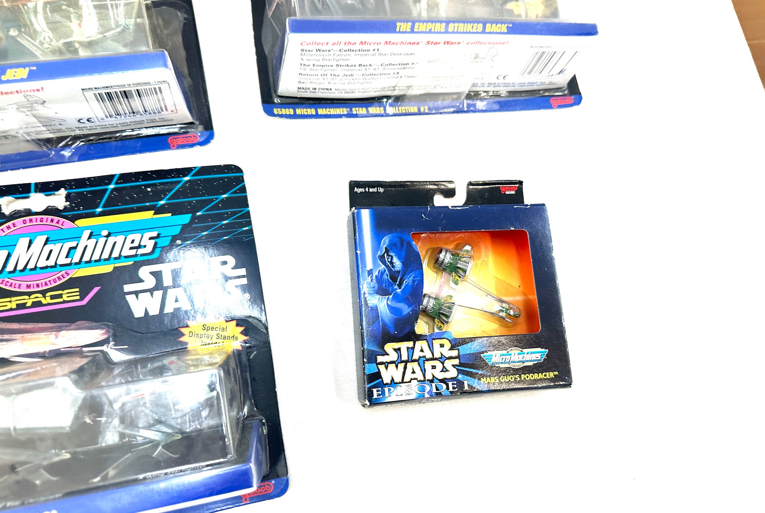 Micro machines Star Wars Empire strikes back, Star Wars, Return of the Jedi, Mars Guo's Podracer, - Image 5 of 5