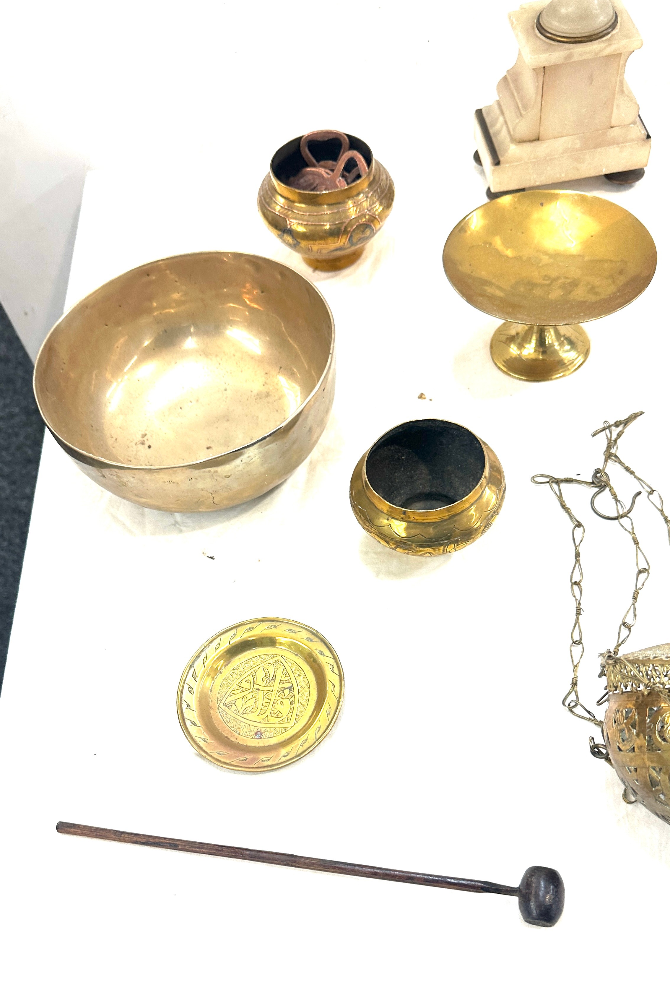 Selection of assorted brass ware - Image 4 of 6