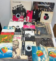 Selection of LP's, 45's to include Madness, The Specials, Bob Marley, The who etc