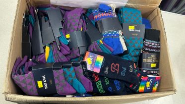 Large selection of brand new socks