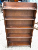 4 Shelf bookcase 42 inches tall 24 inches wide 7 inches depth