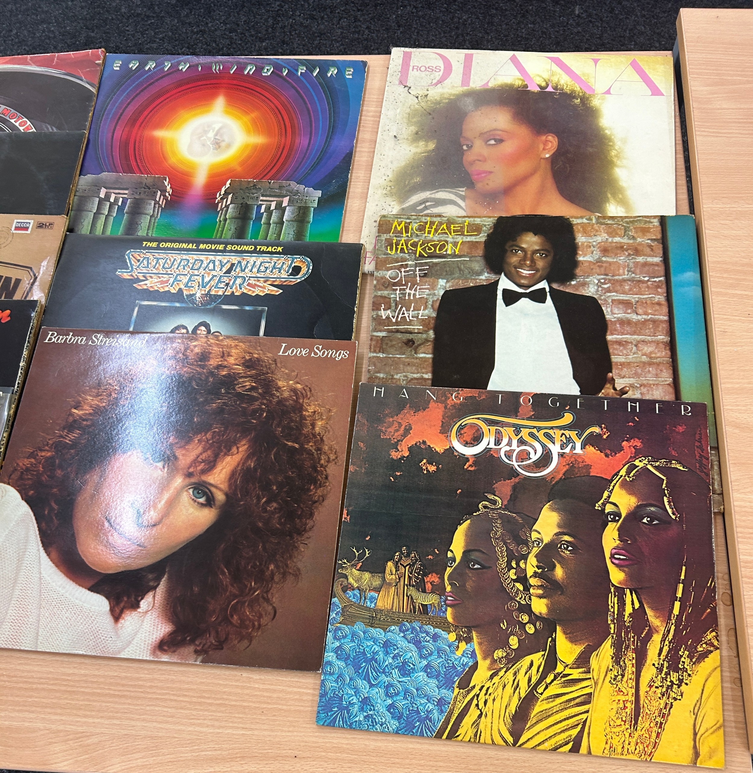 Selection of LP's to include Michael Jacskon, Diana Ross, Commodores, MoTown etc - Image 2 of 4