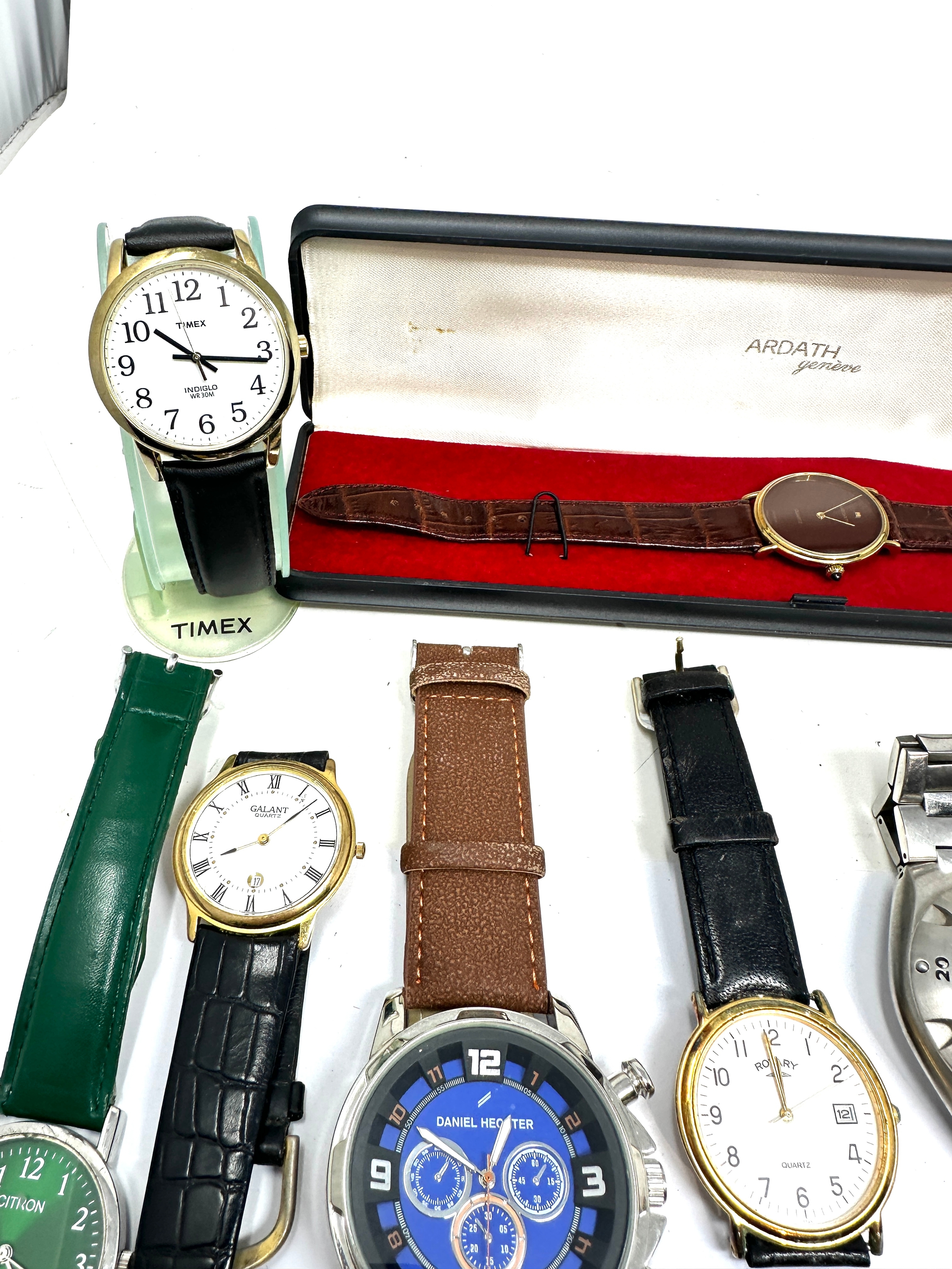 Selection of vintage & later gents wristwatches all untested - Image 5 of 6