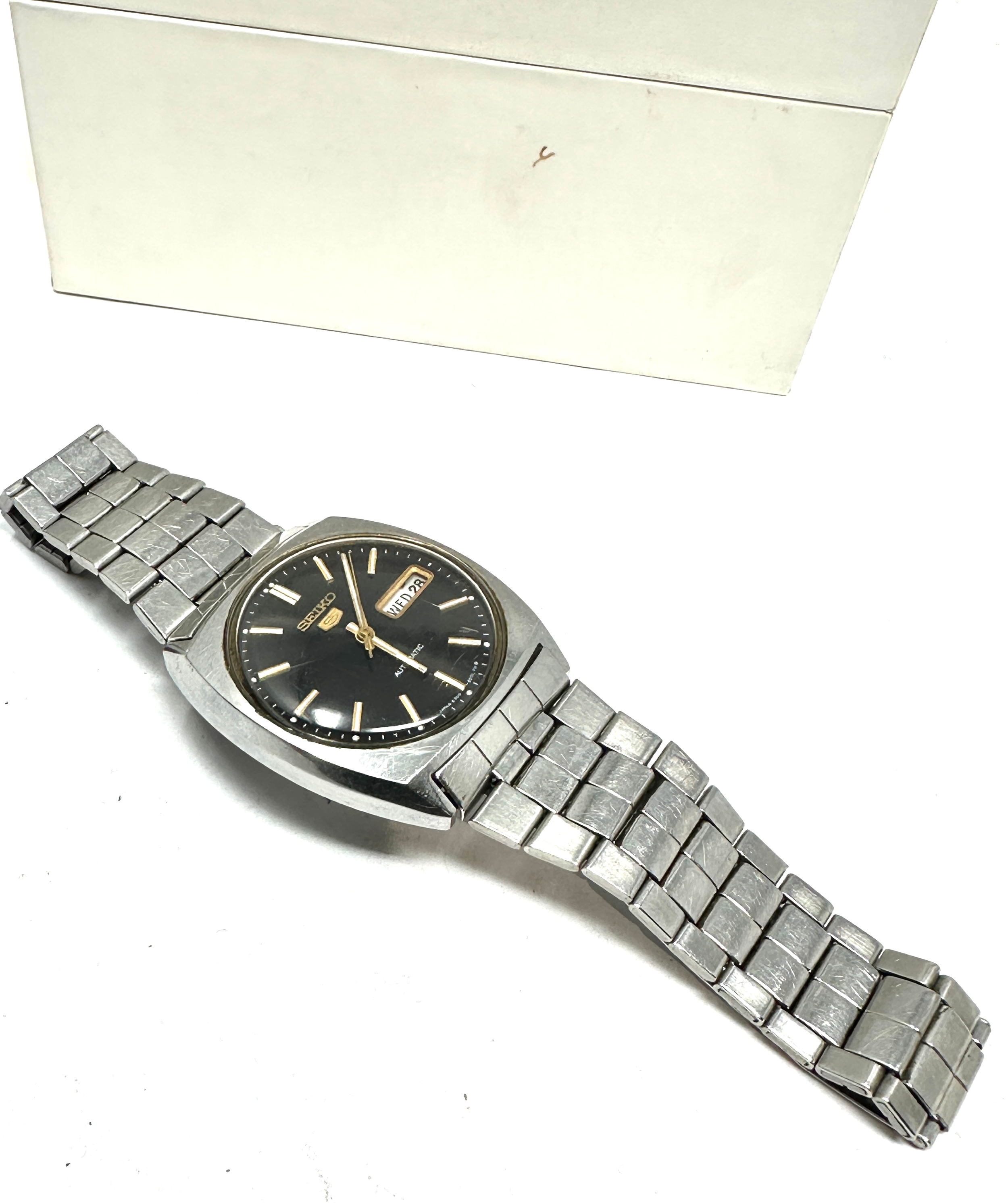 Boxed gents seiko automatic wristwatch 6309-848a the watch is ticking - Image 2 of 6