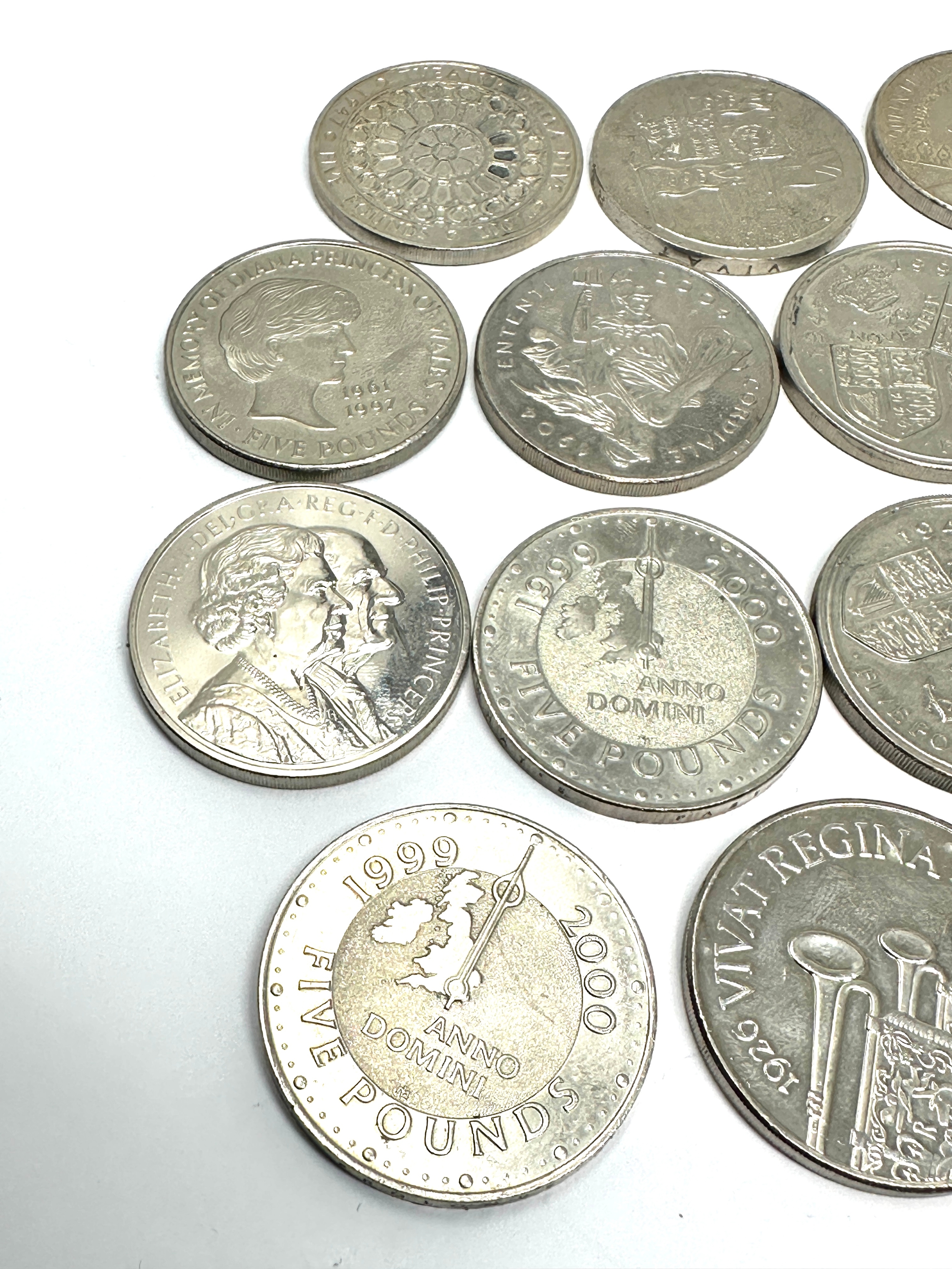 14 x £5 coins - Image 2 of 3