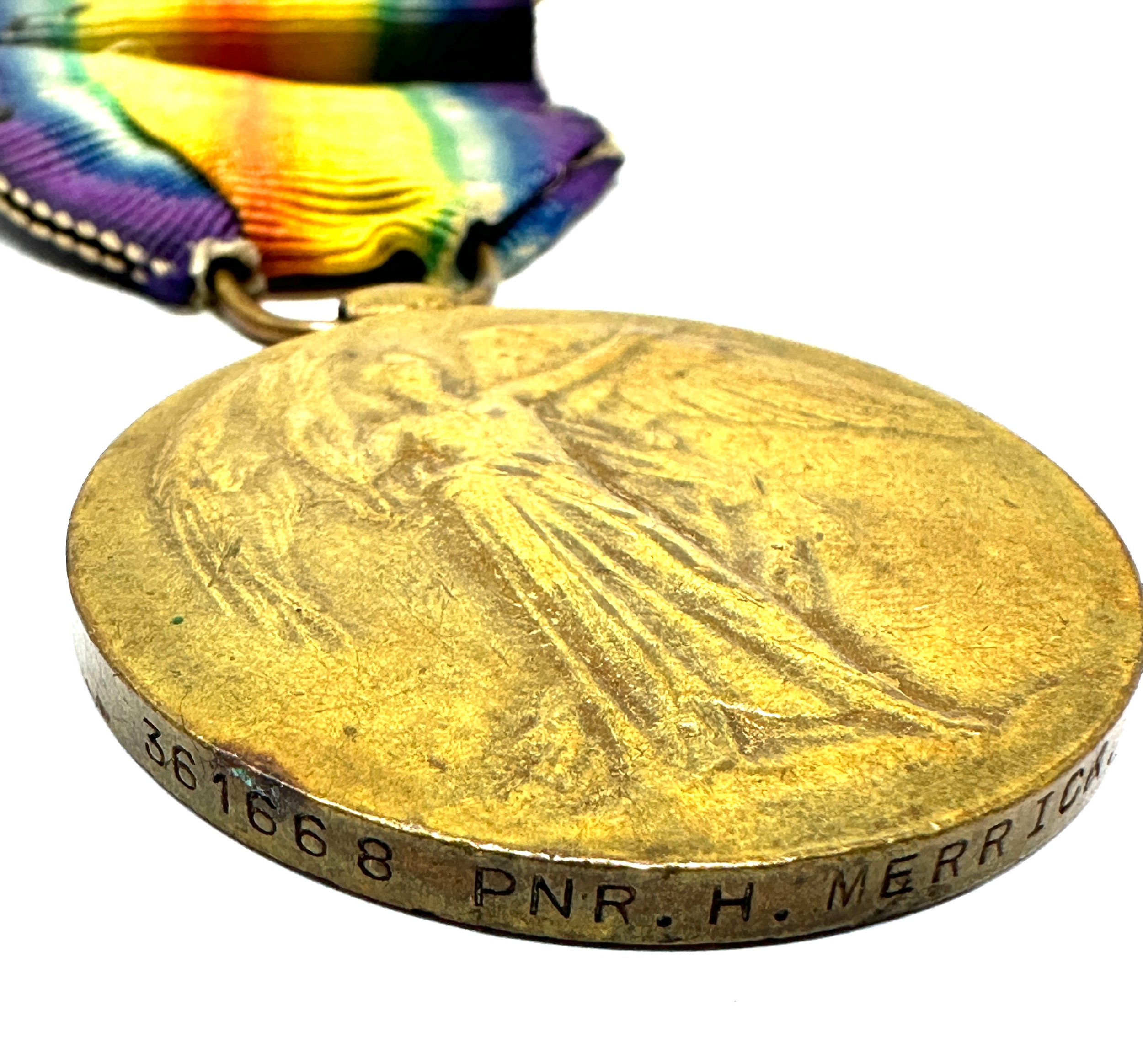 3 ww1 medals names in images 1 erased un-named - Image 3 of 6