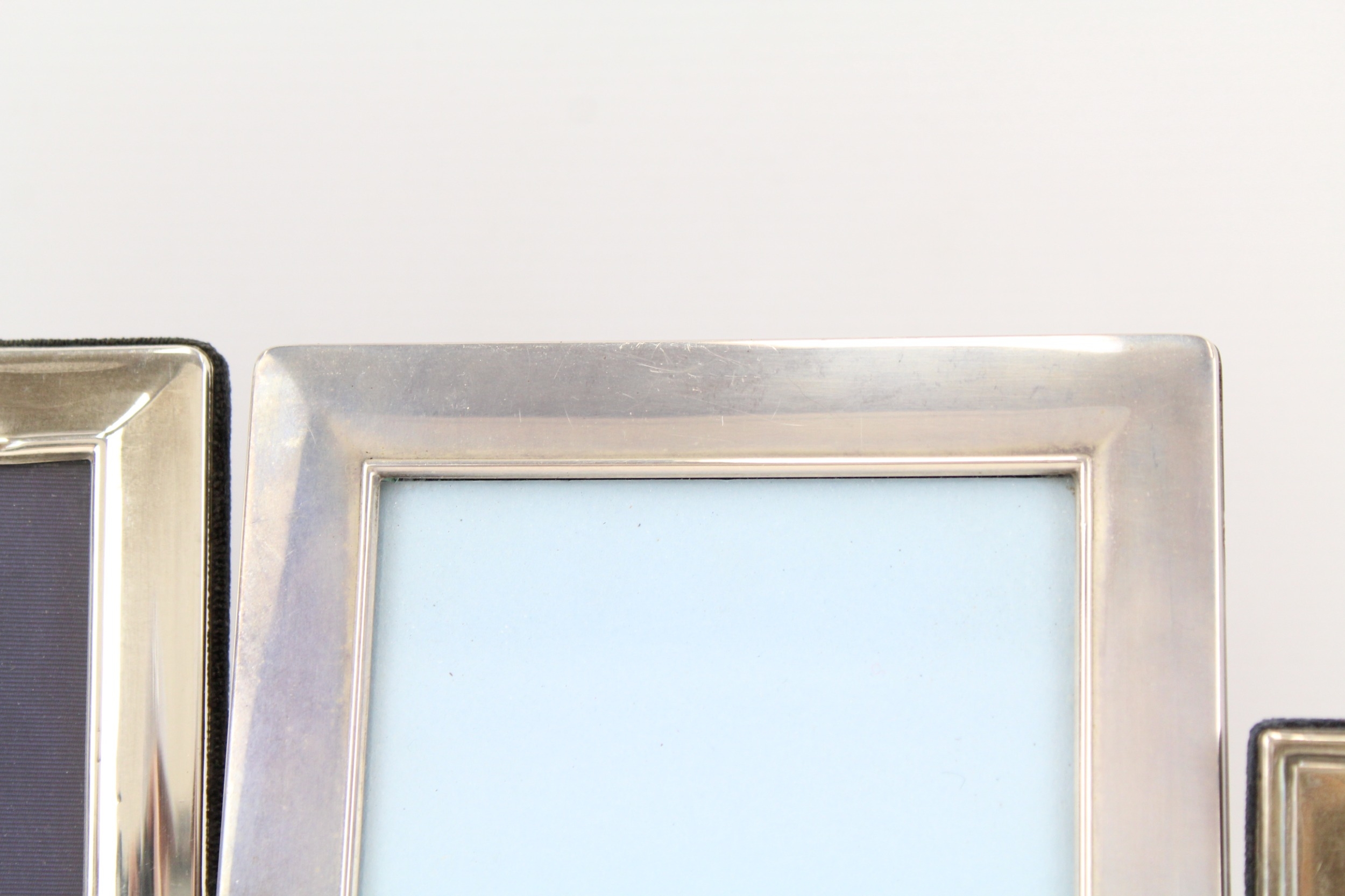 4 x .925 sterling silver photograph frames - Image 5 of 7